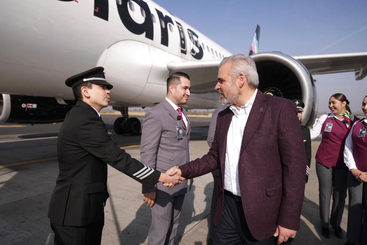 Aeropuerto de Morelia logra hito histórico con más de 1.5 millones de pasajeros en 2025