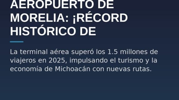 Aeropuerto de Morelia: ¡Récord Histórico de Pasajeros!