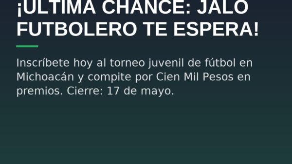 ¡Última Chance: Jalo Futbolero te Espera!