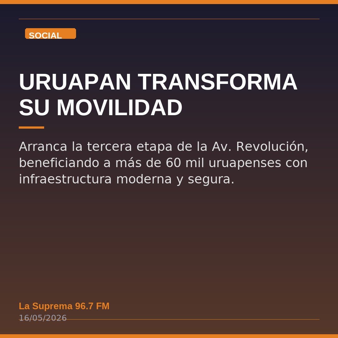 Uruapan Transforma su Movilidad