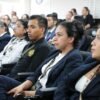 Acto de clausura del Diplomado en Psicología Forense en el Auditorio del INCASEP, con autoridades de la FGE, Secretaría de Finanzas y ASCRIIF