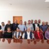 Carlos Torres Piña en reunión con docentes y representantes sindicales de educación media superior en Morelia, 26 de agosto de 2026