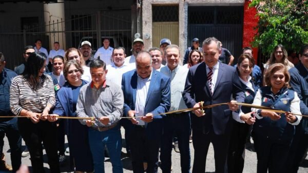 Edificio de la nueva Agencia del Ministerio Público en Jacona, Michoacán, ubicado en calle Colón Poniente 7, altos, colonia Centro