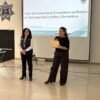 Grupo de 100 policías de Morelia participando en un taller presencial de ciberseguridad organizado por la Fiscalía General de Michoacán