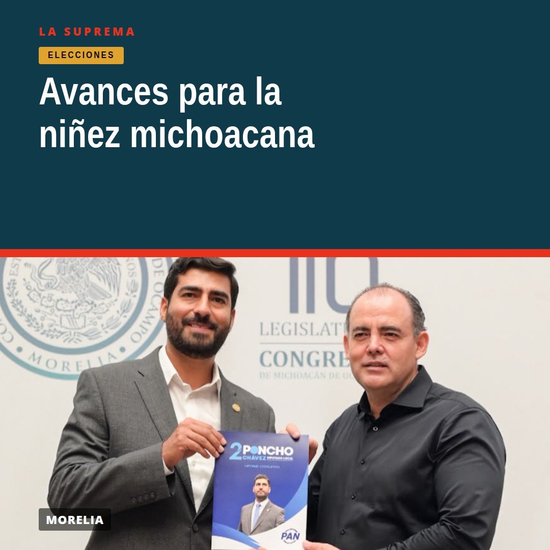 Diputado Alfonso 'Poncho' Chávez entrega documento ante Mesa Directiva del Congreso del Estado en Morelia, con enfoque en