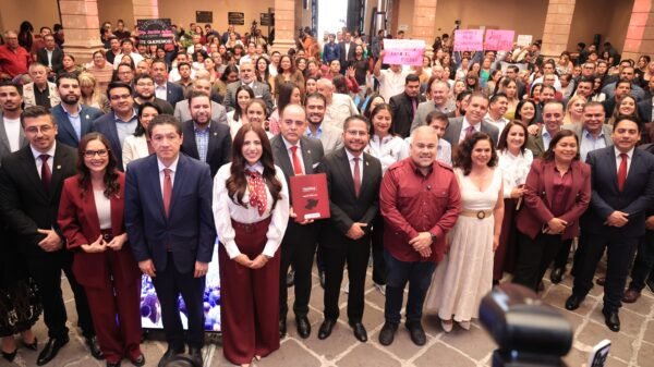 Giulianna Bugarini Torres, coordinadora del GP de Morena, presenta informe legislativo ante el Congreso del Estado de Michoacán