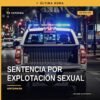 Ilustración simbólica de justicia y protección para mujeres en el centro de Apatzingán, relacionada con explotación sexual