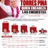 Gráfica comparativa de preferencias ciudadanas en Michoacán: carlos torres piña michoacán con 31.5%, seguido de Morón