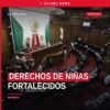 Fotografía institucional del Congreso del Estado de Michoacán en Morelia, con bandera estatal y letrero que menciona