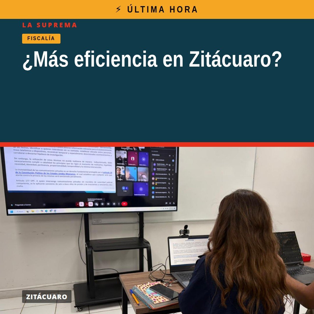 Grupo de servidoras y servidores públicos participando en una sesión práctica de técnicas de investigación en Zitácuaro