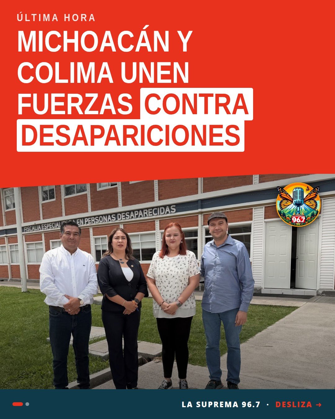 Reunión de trabajo entre fiscales de Michoacán y Colima sobre búsqueda de personas desaparecidas en Morelia