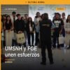 Grupo de estudiantes de la UMSNH en recorrido institucional por instalaciones de la Fiscalía General del Estado de Michoacán