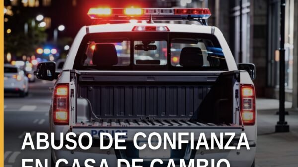 Fiscalía michoacán abuso de confianza: ilustración simbólica de una casa de cambio en La Piedad con documentos contables