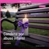 Fiscalía Michoacán condena: ilustración simbólica de balanza de justicia con bandera de Michoacán y nombre de Apatzingán