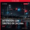 Fiscalía Michoacán detención: escena operativa en colonia El Bosque, Jacona, con presencia de PDI y personal de la FGE