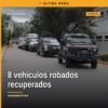 Fiscalía Michoacán vehículos: ocho automotores asegurados en operativo conjunto en Angamacutiro y Puruándiro, incluidos dos