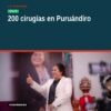 Diputada Belinda Iturbide Díaz junto a beneficiarios de cirugías de cataratas puruándiro y aparatos funcionales