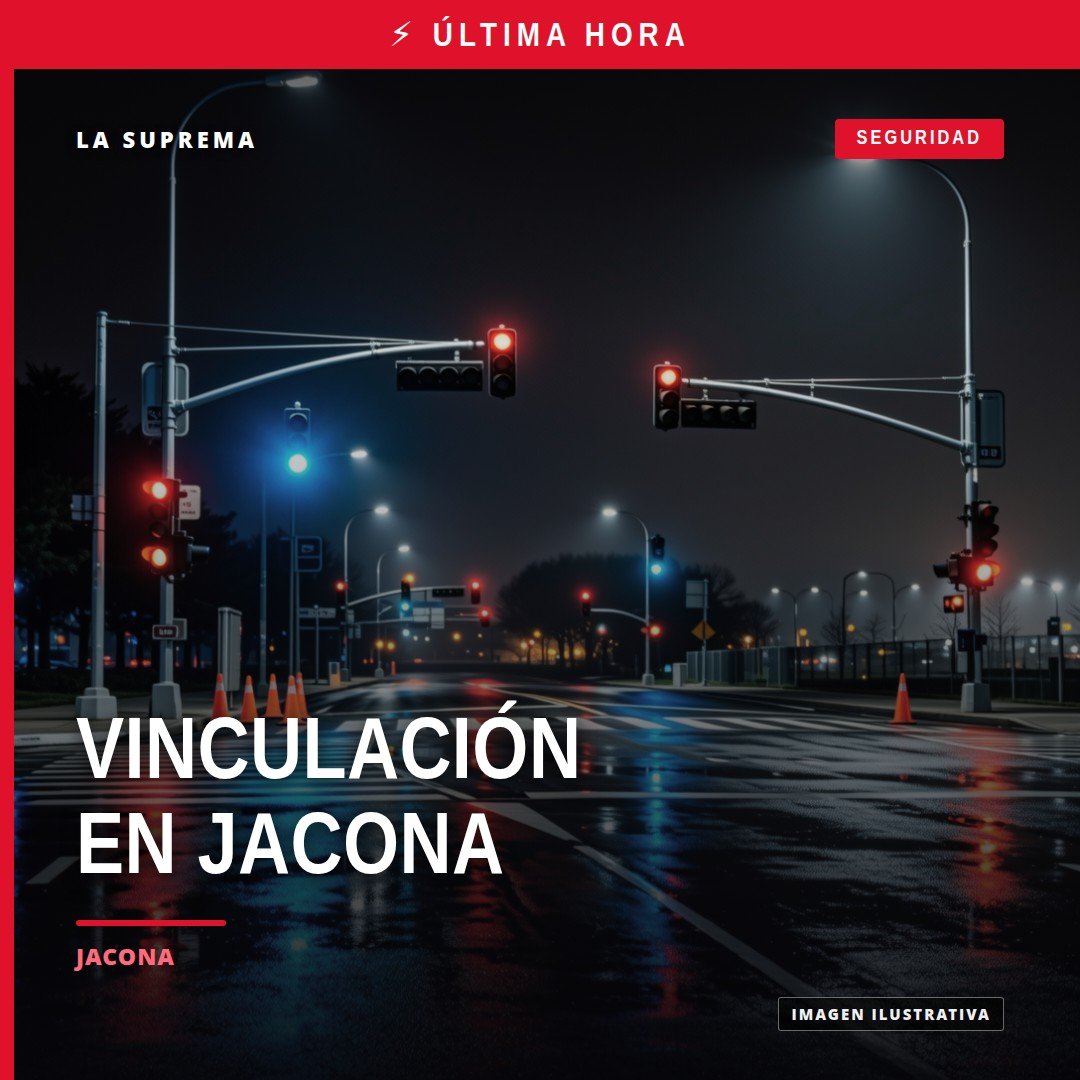 Ilustración simbólica de balanza de justicia con fondo de silueta de Jacona, Michoacán, relacionada con homicidio calificado