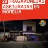 Fiscalía General del Estado de Michoacán y SIE aseguran 29 máquinas tragamonedas morelia en cateo en colonia Jardines de
