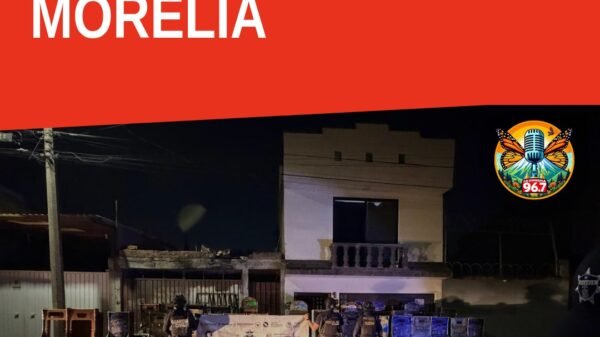 Fiscalía General del Estado de Michoacán y SIE aseguran 29 máquinas tragamonedas morelia en cateo en colonia Jardines de