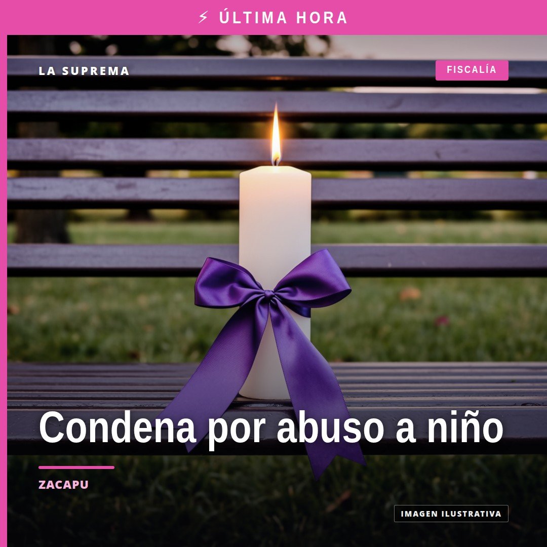 Ilustración simbólica de justicia y protección infantil con fondo que sugiere Zacapu, representando el caso de abuso sexual