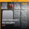 Ilustración simbólica de una balanza y una calle residencial con señalización de la colonia Sindurio, relacionada con el