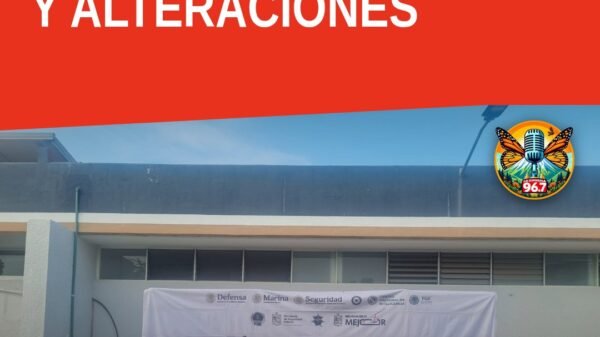 Operativo interinstitucional en Apatzingán donde se aseguraron vehículos con robo en apatzingán