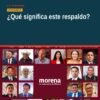 Ilustración simbólica de 25 alcaldes morena respaldan a Carlos Torres Piña frente a un escudo de Morena y otro del PT.