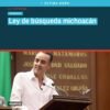 Diputado Juan Pablo Celis Silva hablando en el Congreso del Estado de Michoacán sobre la ley de búsqueda michoacán