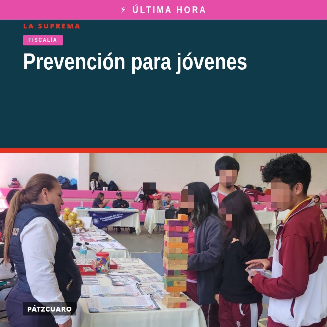 Personal de la Fiscalía Especializada en Violencia Familiar y de Género orienta a jóvenes en un módulo informativo sobre