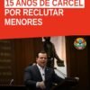 Ilustración simbólica de un escudo protector sobre siluetas de niños y adolescentes en Michoacán, con fondo del Congreso del