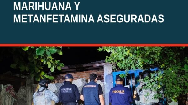 Fiscalía General del Estado de Michoacán ejecuta cateo en inmueble de la colonia Pénjamo, Apatzingán, donde aseguró