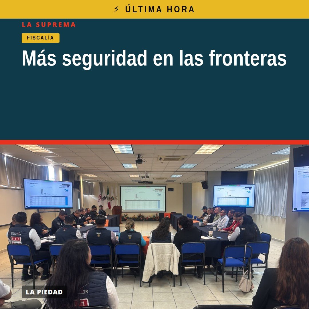 Autoridades de Michoacán, Jalisco y Guanajuato reunidas en Jacona para mejorar la seguridad en regiones limítrofes