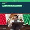 Diputado Toño Carreño Sosa hablando frente a la Cámara de Diputados de Michoacán sobre atención integral lupus