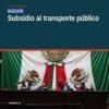 Ilustración conceptual de autobuses y cablecarril en Michoacán con símbolos de equidad y acceso, representando el transporte