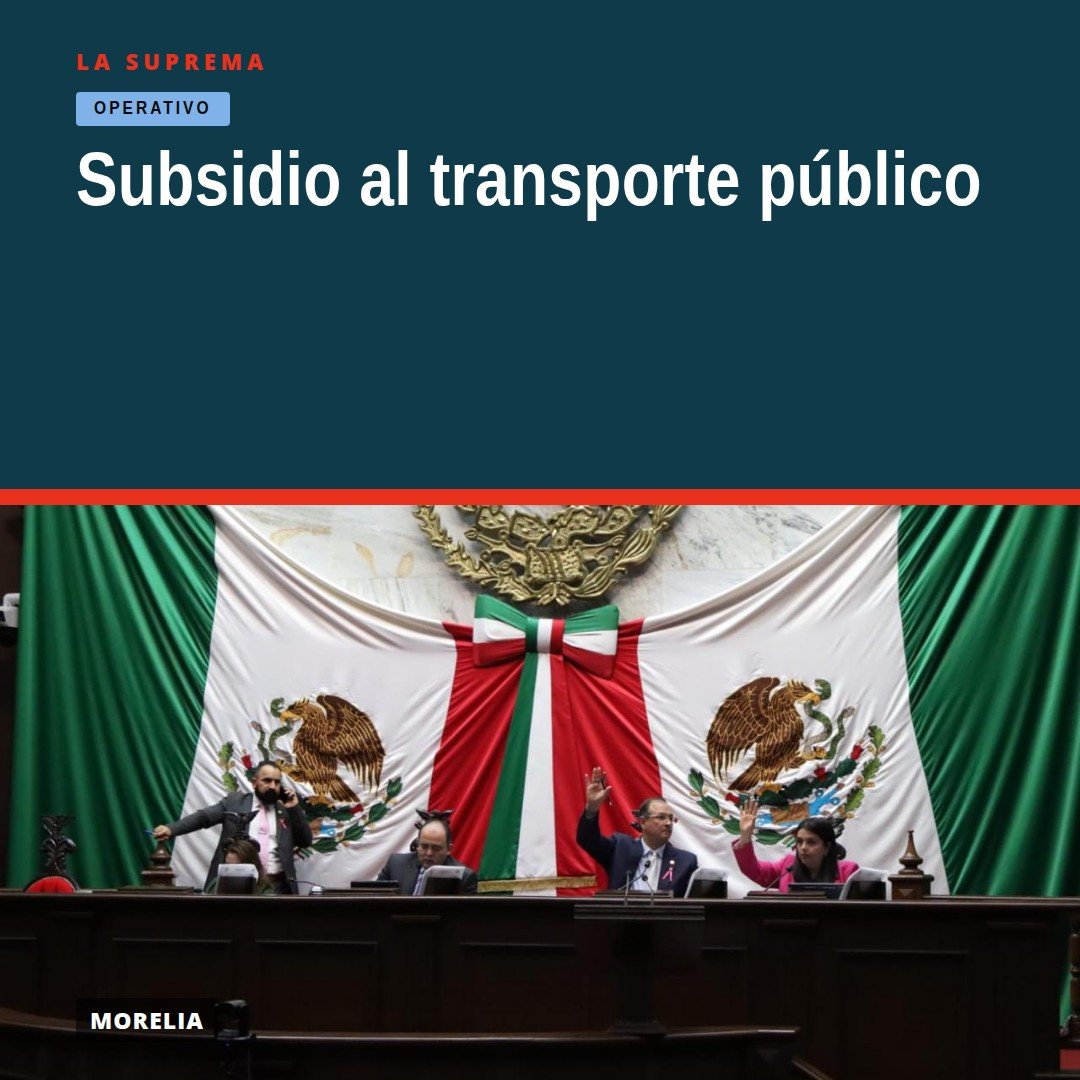Ilustración conceptual de autobuses y cablecarril en Michoacán con símbolos de equidad y acceso, representando el transporte