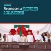 Ceremonia en Apatzingán donde se entrega la Condecoración Constitución de 1814 a representantes del Colegio de Abogadas de