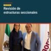 Carlos Torres Piña y Ariadna Montiel Reyes en reunión de trabajo sobre estructuras seccionales michoacán en Morelia