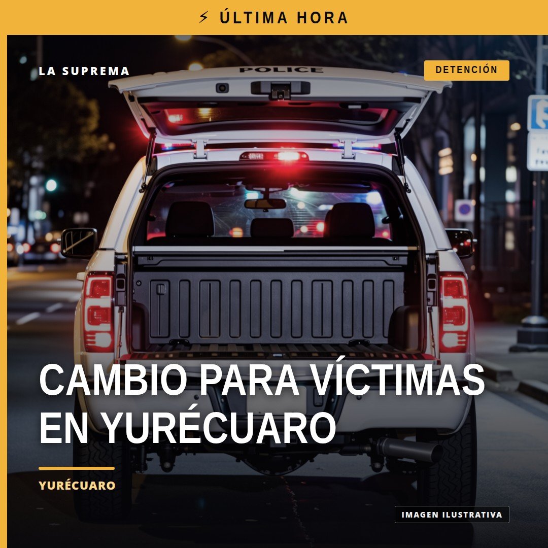 Ilustración simbólica de una balanza y una casa rota, representando violencia familiar yurécuaro