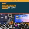 Estudiantes de la UVAQ escuchando una plática informativa sobre acoso escolar y sexual impartida por la Fiscalía General del