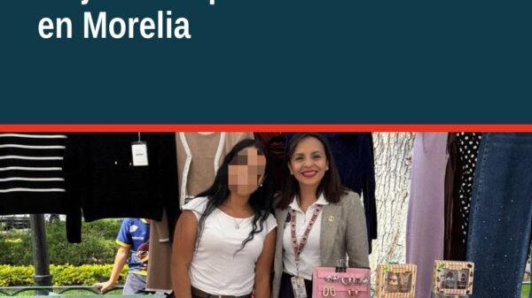 Cinco mujeres emprendedoras morelia exponen sus productos en el Segundo Festival Agua de Té en Plaza Morelia, Morelia