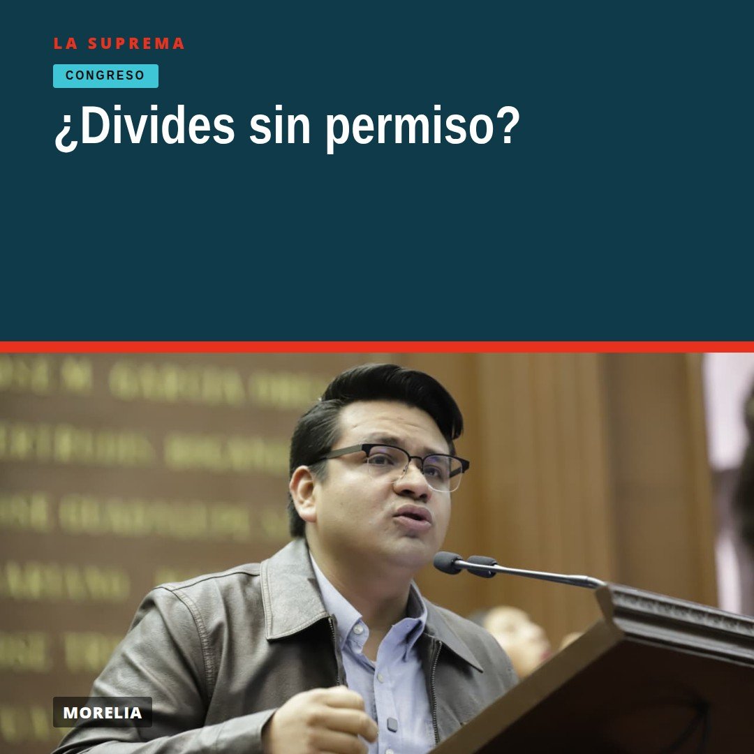 Ilustración de un plano urbano con líneas de división irregular sobre un terreno en Michoacán, junto al texto 'subdivisiones