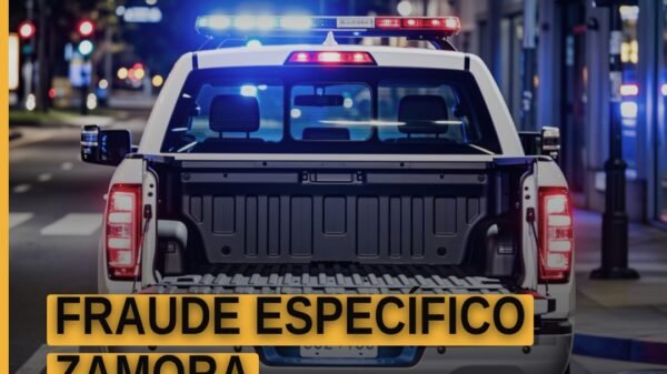 Ilustración simbólica de una casa con dos contratos superpuestos, en Zamora, relacionada con el fraude específico Zamora