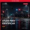 Ilustración simbólica de una silueta masculina con tatuajes visibles y un camino rural en fondo, para la identificación