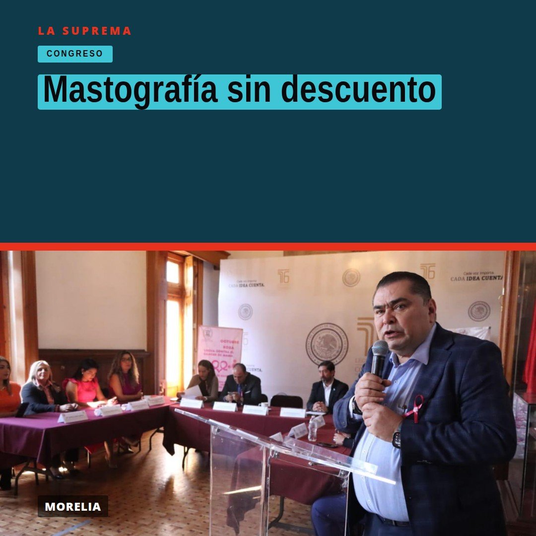 Grupo de mujeres trabajadoras del Congreso del Estado participando en una feria de salud con énfasis en mastografía sin
