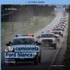 Camioneta Ford blanca de doble rodado asegurada por la Fiscalía Michoacán en Tehuantepec, Coalcomán