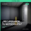 Motocicleta asegurada por la FGE en inmueble de la colonia Tejocote, Irimbo, tras cateo por robo