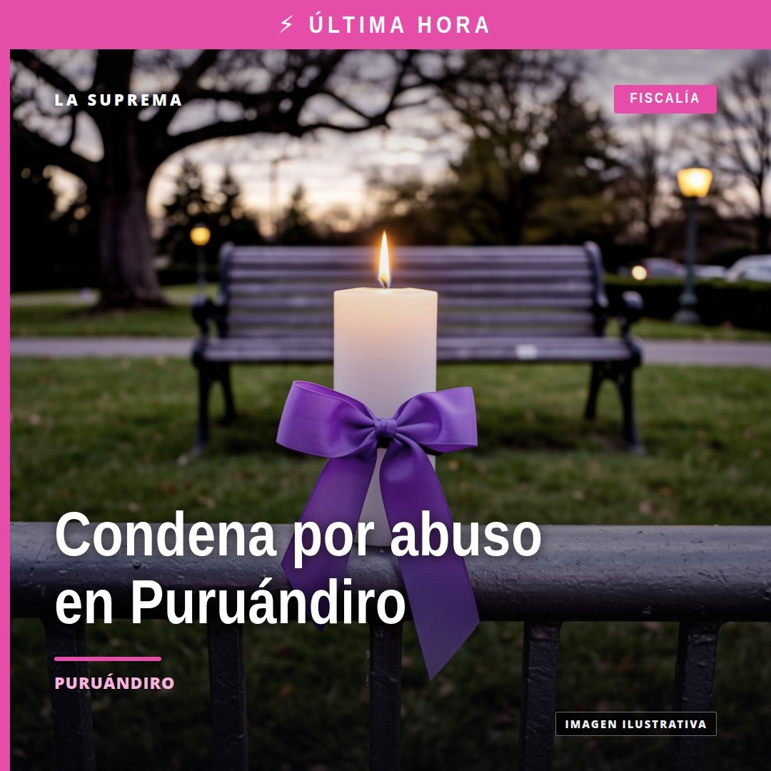 Ilustración simbólica de justicia protegiendo a una niña pequeña en Puruándiro, tras condena por abuso sexual niña puruándiro