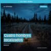 Ilustración simbólica de cuatro personas adultas reunidas bajo un cielo claro en Michoacán, representando los cuatro hombres