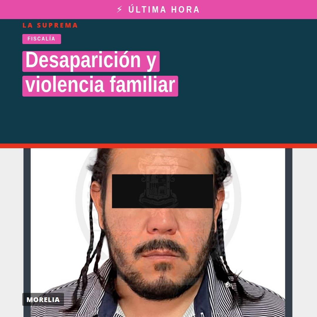 Ilustración simbólica de una casa en Morelia con un tinaco en la azotea, representando el caso de desaparición y violencia